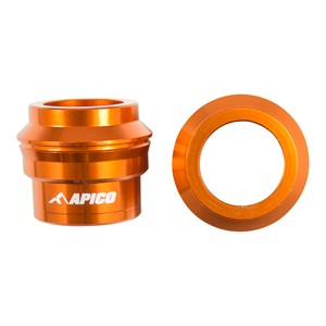 FRONT WHEEL SPACER KTM SX/SX-F125-450 15-25, EXC/EXC-F125-500 16-25 ORANGE (R)